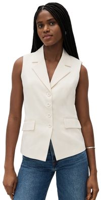 PAIGE Palomina Vest Ivory 6