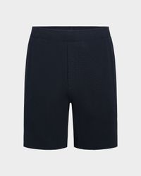 Men's Boucle Pull-On Shorts