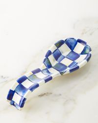Royal Check Spoon Rest