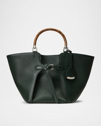 The Ralph Calfskin Leather Tote Bag