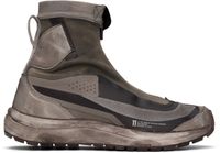 11 by Boris Bidjan Saberi Baskets montantes Bamba 2 V2 taupe édition Salomon