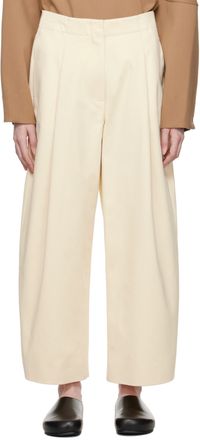 Studio Nicholson Off-White Dordoni Trousers