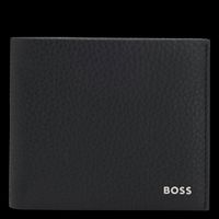Boss - Porte-carte en cuir - Taille Unique - Noir