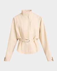 Ciro Belted Wool-Blend Jacket