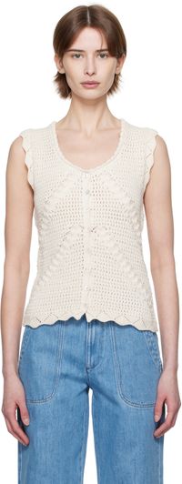 A.P.C. Haut Palmyre blanc cassé