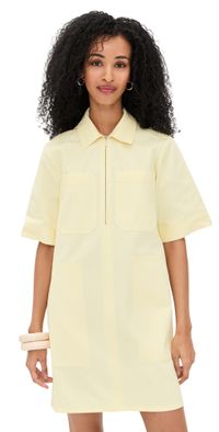 Lee Mathews LM Drill Mini Dress Butter 4