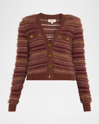 Ariadne Mixed Stripe Cardigan