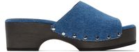 rag & bone Sabots Mara bleu marine