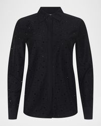 Ellery Crystal Poplin Shirt