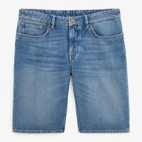Serge Blanco - Bermuda tapered fit - Taille 38-taille-us-23-50 - Bleu