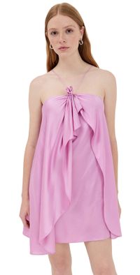 Acne Studios Satin Dress Blush Pink 40