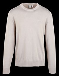 Pepe Jeans - Pull col rond en coton - Taille XL - Beige