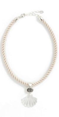 Chan Luu Sterling Silver Necklace Clear Quartz One Size