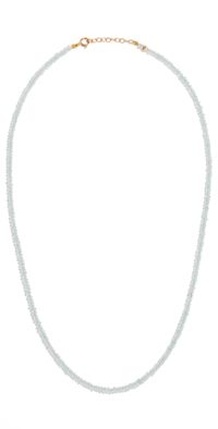 JIA JIA March Aquamarine Beaded Necklace Aquamarine One Size