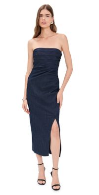 Cinq à Sept Indigo Denim Adira Dress Indigo 6