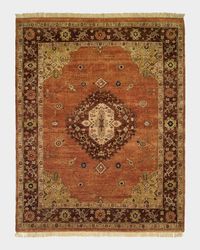 Medallion Hand-Knotted Rug 10' x 14'