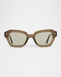 Les Halles Acetate & Nylon Cat-Eye Sunglasses