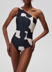 Undress Code - Maillot une pièce imprimé - Taille M - Noir