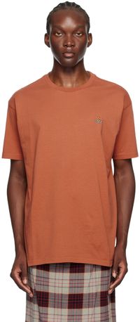 Vivienne Westwood T-shirt orange à orbe