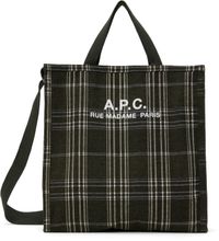 A.P.C. Khaki Recuperation Shopping Tote