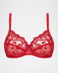 Charming Three-Part Guipure Lace Bra
