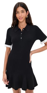 Cinq à Sept Keaton Dress Black/Ivory XXS