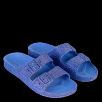 Cacatoes Do Brasil - Mules à paillettes - Taille 41 - Bleu