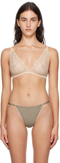 ANINE BING Off-White Luella Bra