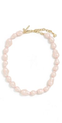 Lele Sadoughi Collector Pearl Necklace Rose One Size
