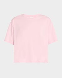 Cali and Carlyn Cropped Pima Cotton Pajama Set