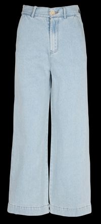 See U Soon - Jean large en coton - Taille 42 - Bleu