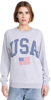 Original Retro Brand USA Sweatshirt Vintage Heather Grey L