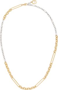 Givenchy Gold & Silver 'G' Link Necklace