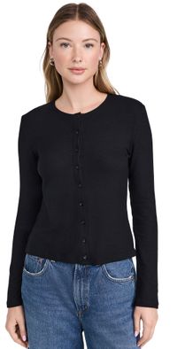 Leset Lauren Classic Cardigan Black M