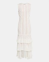 Maceio Sleeveless Lace Maxi Dress