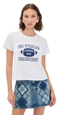 Cinq à Sept Heat Set Game Dayshrunken Tee Varsity Dark Navy XL