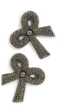 Deepa Gurnani Deepa By Deepa Gurnani Kane Earrings Gunmetal One Size