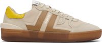 Lanvin Beige Clay Mesh Sneakers
