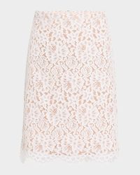 Lace Mini Skirt