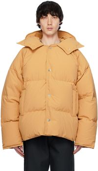Nanushka Orange Jolyn Down Jacket