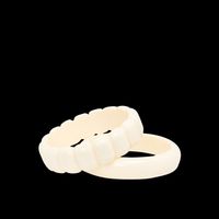 Feeka - Set de deux joncs - Taille Unique - Blanc