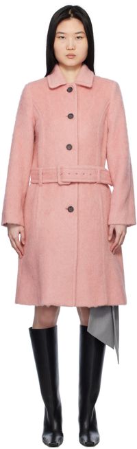 Sandy Liang Manteau Norwich rose