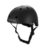 Banwood - Casque menthe pâle abs casque enfant 3-7 ans protection - Taille Unique - Noir