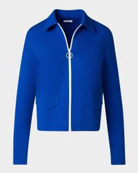 Milano Knit Zip Cardigan