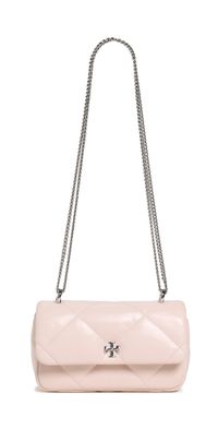 Tory Burch Kira Diamond Quilt Mini Bag Soft Pink One Size