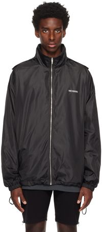 We11done Black Printed Jacket