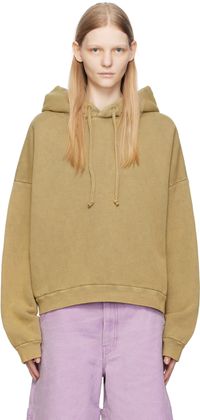 Acne Studios Pull à capuche décontracté vert