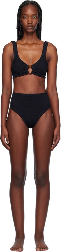 Hunza G Black Nadine Bikini