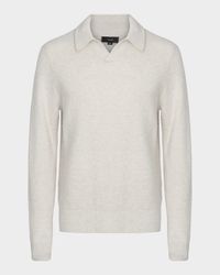 Men's Boiled Cashmere Thermal Sweater