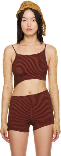 Isa Boulder SSENSE Exclusive Gold Lacework Sleeves